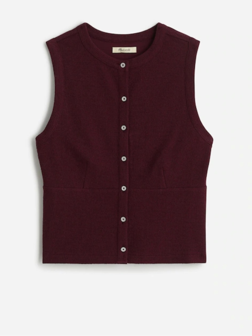 Madewell cardigan tank